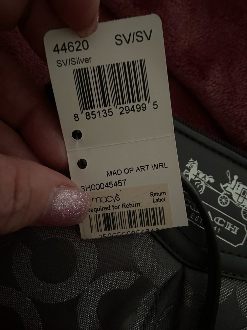 🔥Coach Madison Op Art Wristlet NWT - Picture 6 of 6